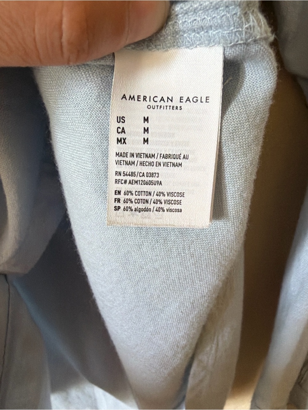 AE button up - Picture 5 of 5